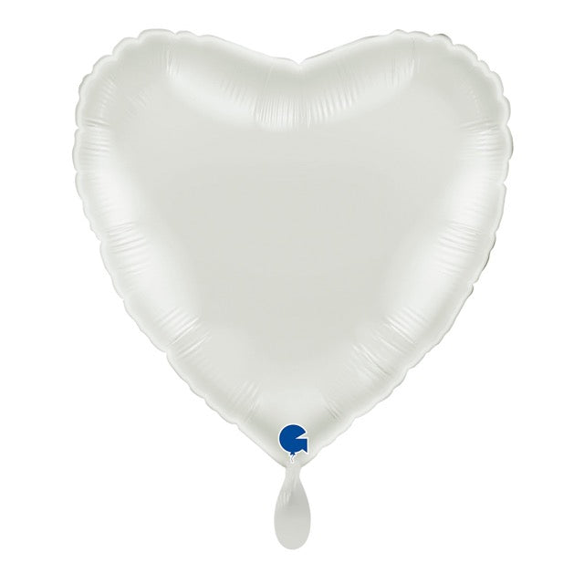 Weißer Herz-Ballon – Premium Dekoration