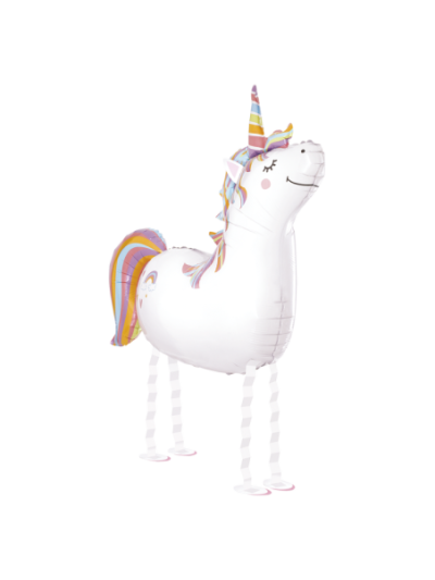 Ballonwalker XXL Einhorn – Heliumgefüllter Airwalker Ballon