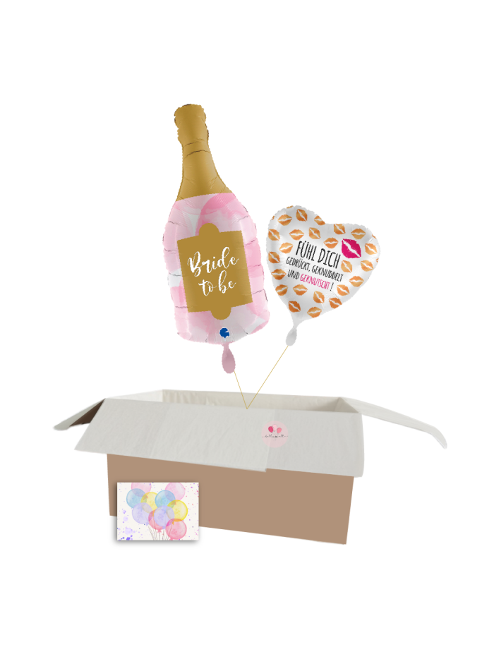 Bride-to-Be Helium Balloon Kit – An elegant surprise for the bridal party!