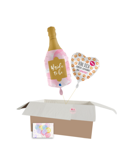 Bride-to-Be Helium Balloon Kit – An elegant surprise for the bridal party!