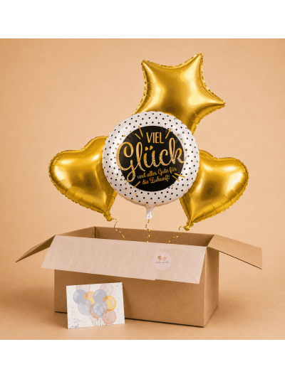 Glücks-Set – Mit Goldenem Herz & Stern