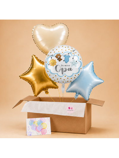 Ballon-Überraschung – Du wirst Opa! 🎈👶 Perfektes Geschenk zur Verkündung