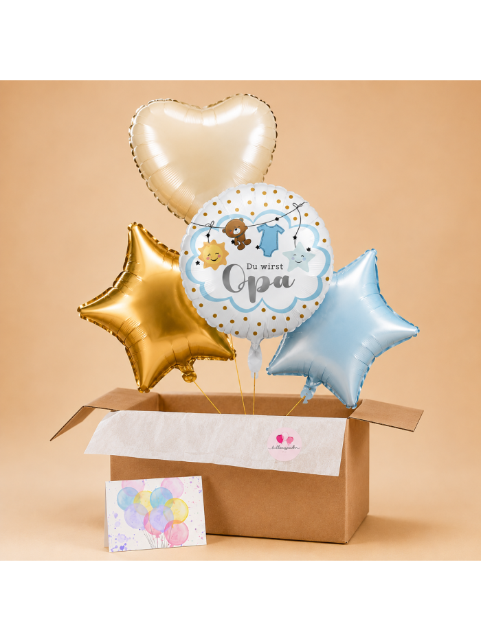 Ballon-Überraschung – Du wirst Opa! 🎈👶 Perfektes Geschenk zur Verkündung