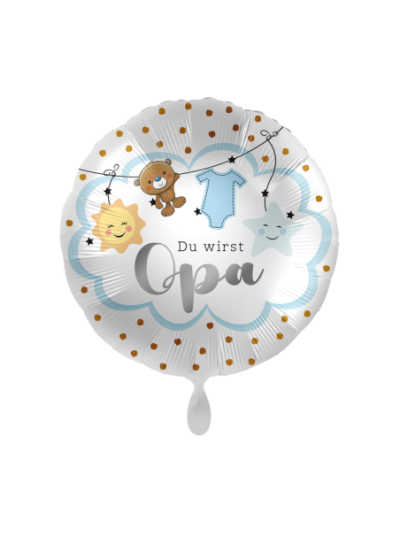 Du wirst Opa! – Der perfekte Ballon für eine emotionale Überraschung! 💙🎈