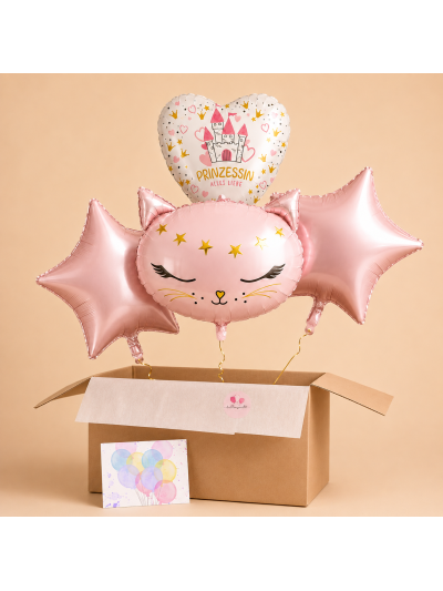 Heliumballon-Geschenk – Katze