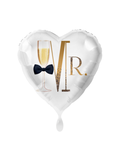 Für meinen Lieblings-Mann Ballon-Set – Romantische Herz- und Stern-Heliumballons für Geburtstags- und Valentinstagsgeschenke