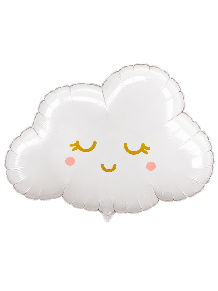 Wolken-Folienballon 45 cm – ungefüllt