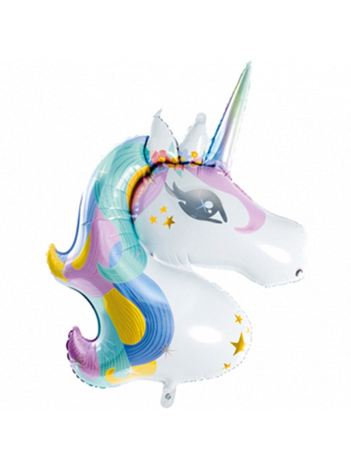 XXL Einhorn-Folienballon 90 cm – ungefüllt