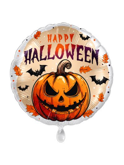Happy Halloween Kürbis Folienballon 43 cm | Ballonswelt