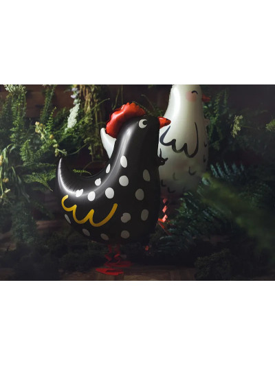 Laufender Ballon – Running Hahn – Dekoballon XXL für Bauernhofpartys