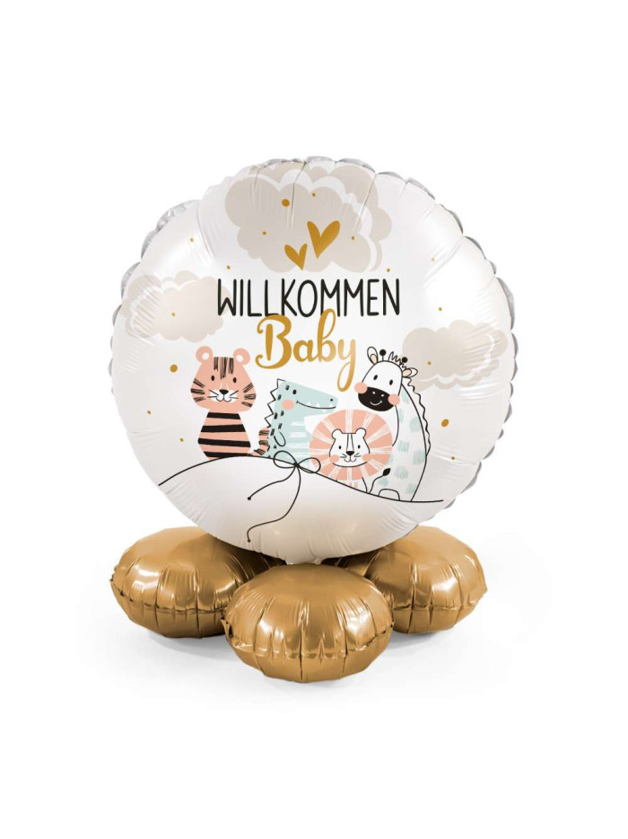 Ballon Bouquet "Baby Little Friends" – Perfekte Deko zur Babyparty oder Geburt