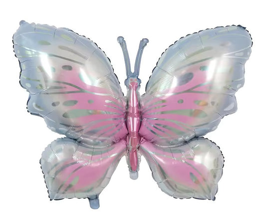 XL 98 cm Schmetterling Folienballon - Dekoration für Geburtstagsfeiern, Babyshower, Kinderpartys und mehr