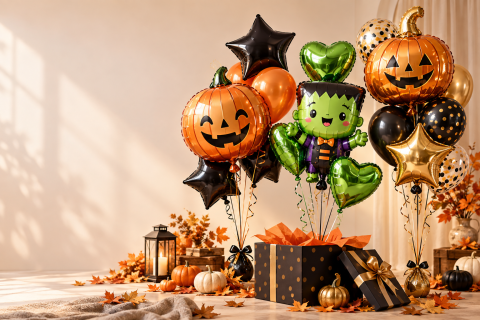 Halloween Deko mit Ballons: 7 Ideen für Ihre Halloween-Party